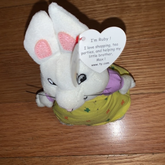 TY Beanie Babies Ruby from Max and Ruby - Picture 4 of 4